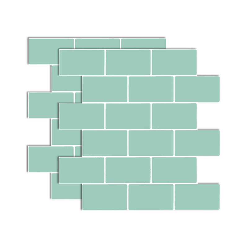 BowLift | Square Peel-and-Stick Tiles Plastic Indoor Peel & Stick Subway Tile