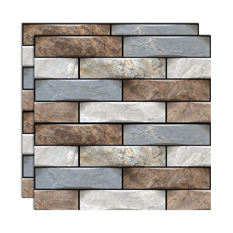 BowLift | Plastic Peel and Stick Tiles 3D Square Waterproof Peel and Stick Tiles