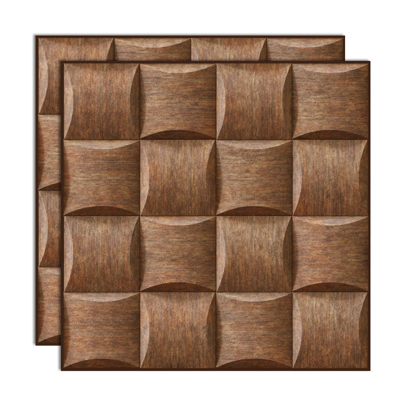 BowLift | Plastic Peel and Stick Tiles 3D Square Waterproof Peel and Stick Tiles
