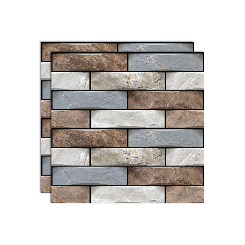 BowLift | Plastic Peel & Stick Subway Tile 3D Subway Tile with Anti-Slip Surface