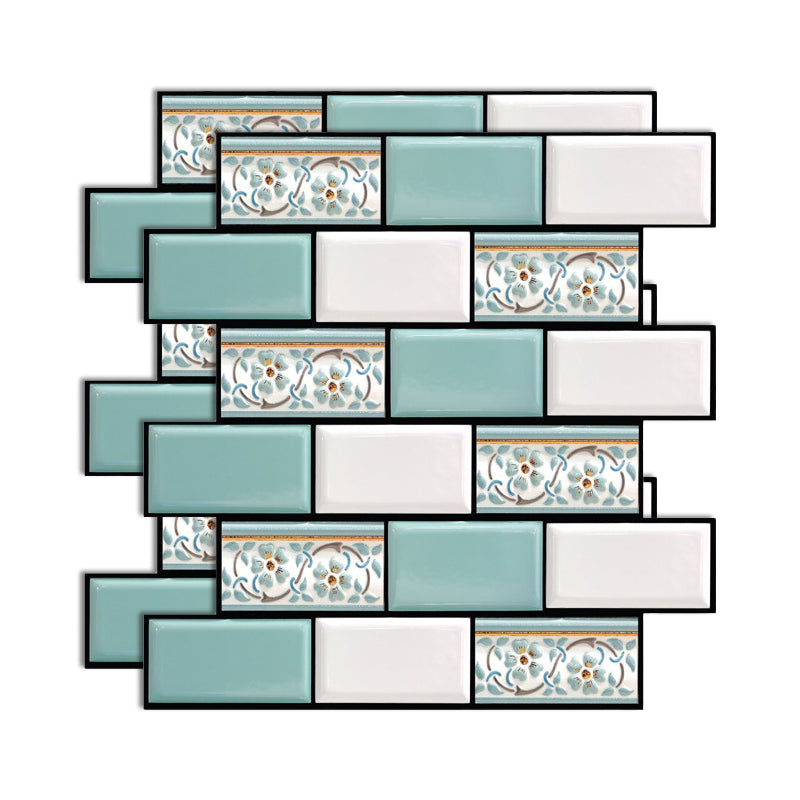 BowLift | Plastic Peel & Stick Subway Tile 3D Subway Tile with Anti-Slip Surface