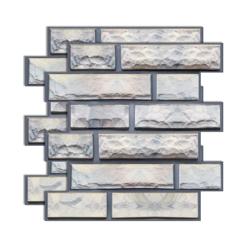 BowLift | Plastic Peel & Stick Subway Tile 3D Subway Tile with Anti-Slip Surface