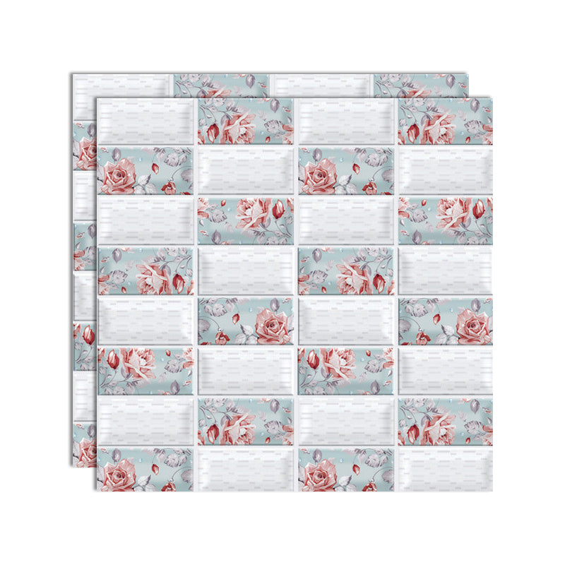 BowLift | Plastic Peel & Stick Subway Tile 3D Subway Tile with Anti-Slip Surface