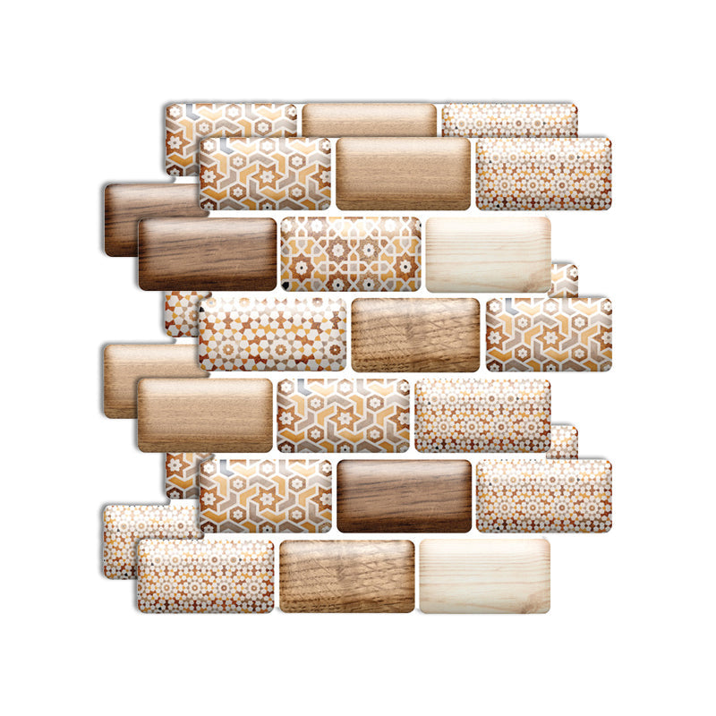 BowLift | Plastic Peel & Stick Subway Tile 3D Subway Tile with Anti-Slip Surface