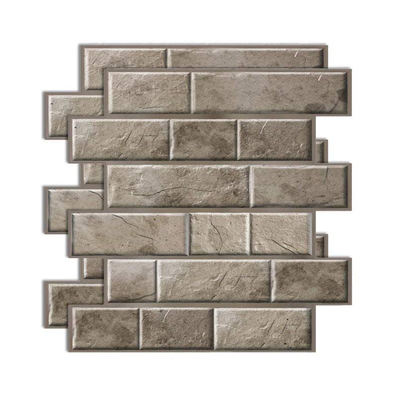 BowLift | Plastic Peel & Stick Subway Tile 3D Subway Tile with Anti-Slip Surface