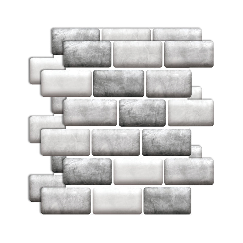 BowLift | Plastic Peel & Stick Subway Tile 3D Subway Tile with Anti-Slip Surface