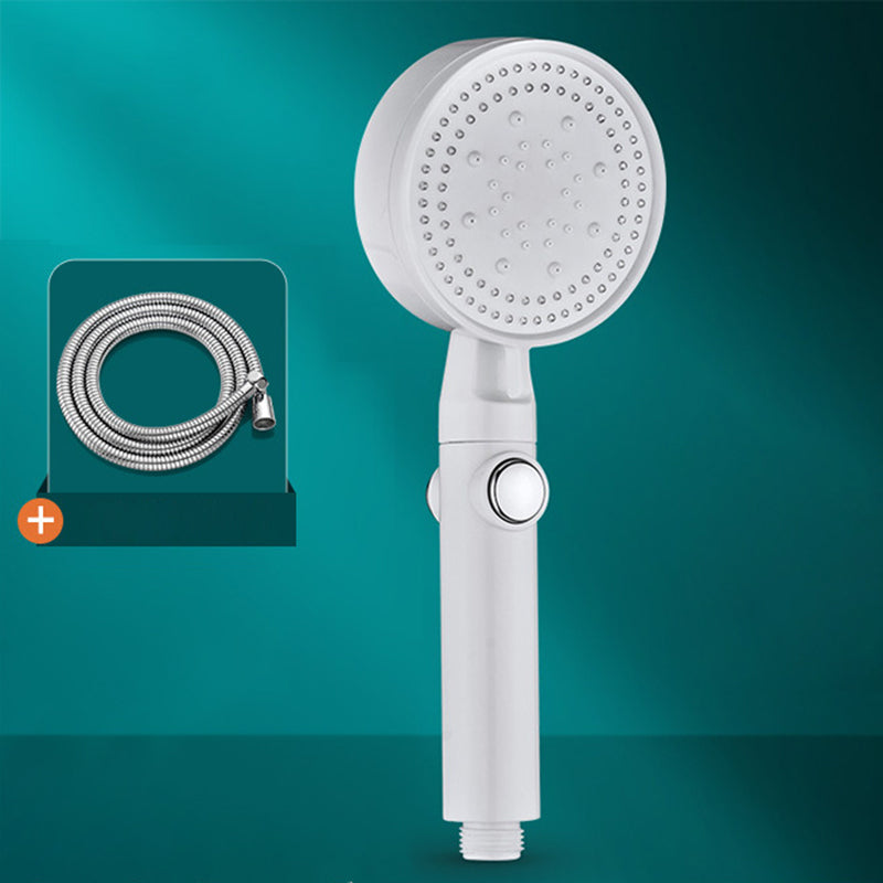 BowLift | Modern Shower Head Adjustable Spray Pattern Round Plastic Hand Shower