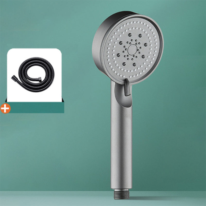 BowLift | Modern Shower Head Adjustable Spray Pattern Round Plastic Hand Shower