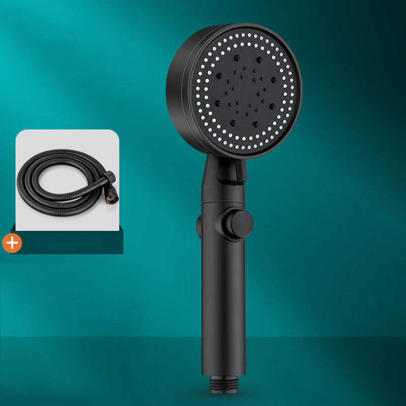 BowLift | Modern Shower Head Adjustable Spray Pattern Round Plastic Hand Shower