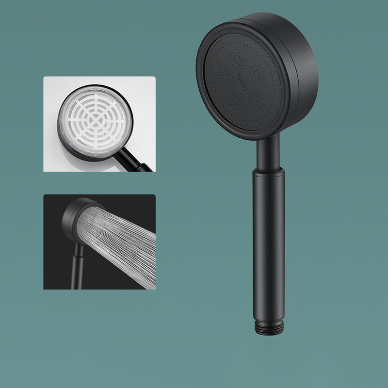 BowLift | Classic Round Shower Head Metal Standard Handheld Shower Head