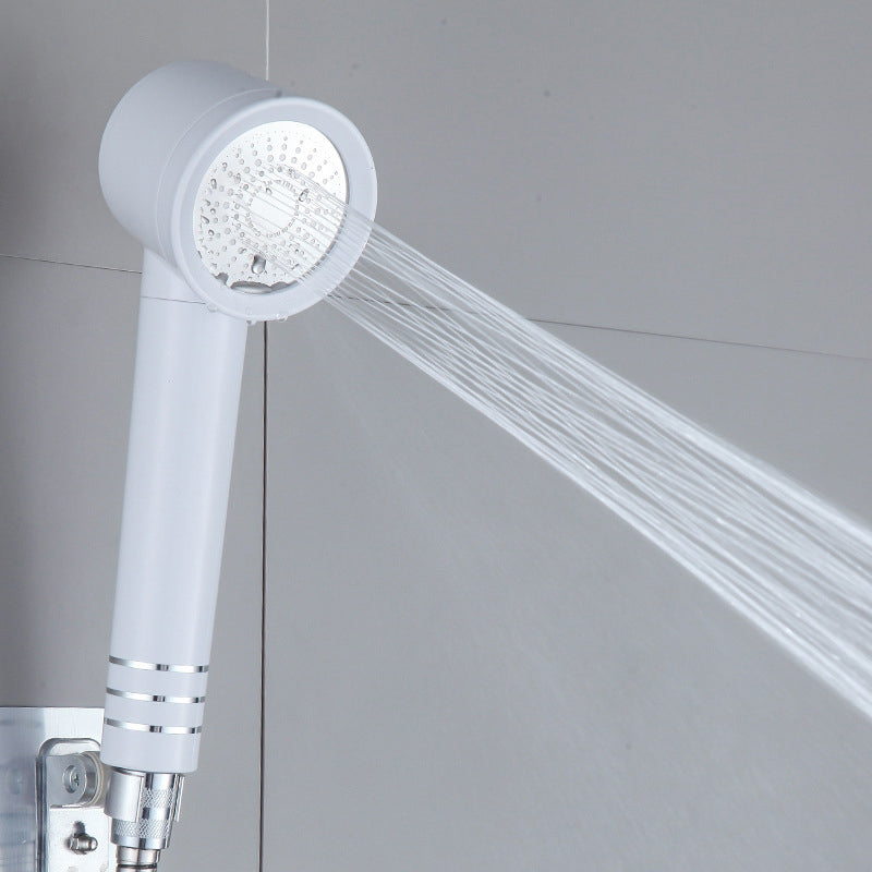 BowLift | Contemporary Shower Head Combination White Adjustable Hand Shower