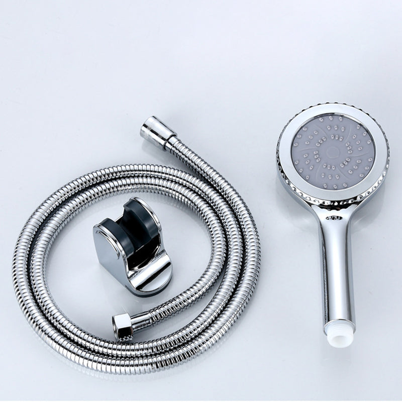 BowLift | Shower Head Combo Rainfall Modern Polished Chrome Spray Head