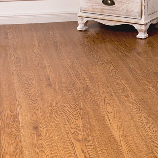 BowLift | Smooth PVC Flooring Peel and Stick Wood Look Rectangular Vinyl Floor