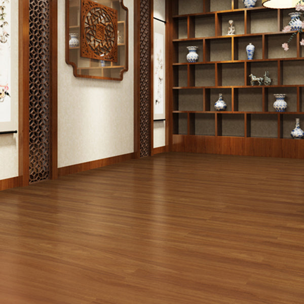 BowLift | Smooth PVC Flooring Peel and Stick Wood Look Rectangular Vinyl Floor