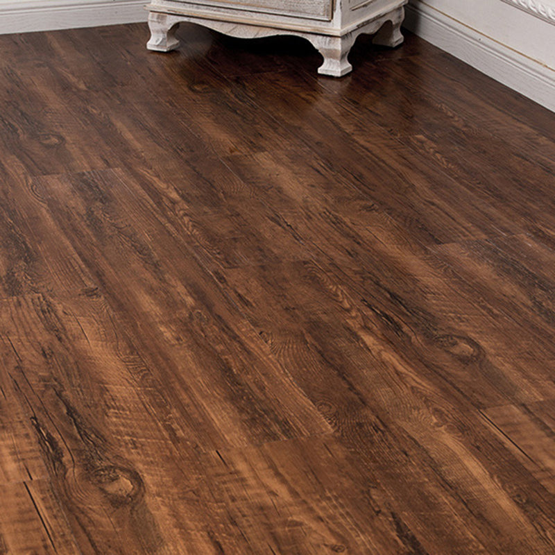 BowLift | Smooth PVC Flooring Peel and Stick Wood Look Rectangular Vinyl Floor
