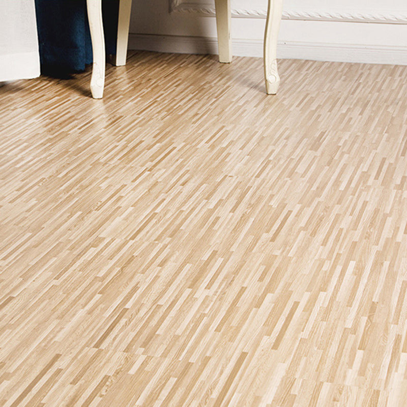 BowLift | Smooth PVC Flooring Peel and Stick Wood Look Rectangular Vinyl Floor