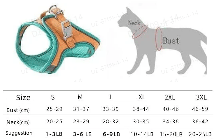 BowLift | Cat Vest And Belt Kit Pet Traction Rope