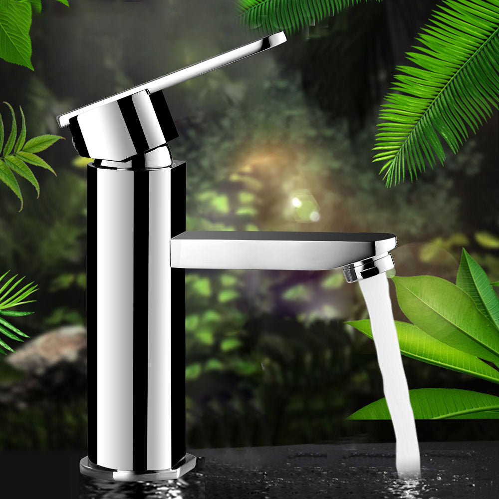 BowLift | Bathroom Faucet Brass Lever Handle Single Hole Sink Faucet