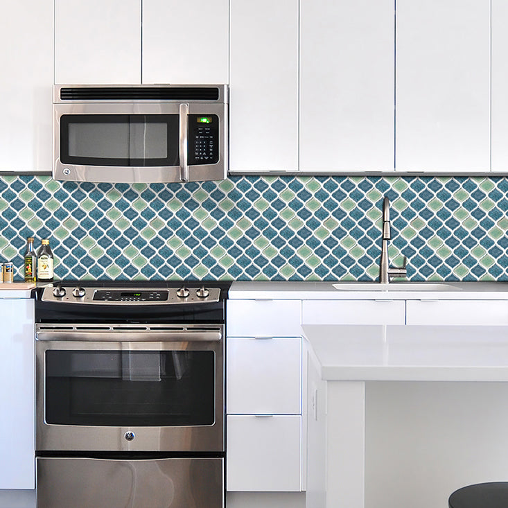BowLift | Plastic Peel & Stick Mosaic Tiles Waterproof Mosaic Tiles Wallpaper