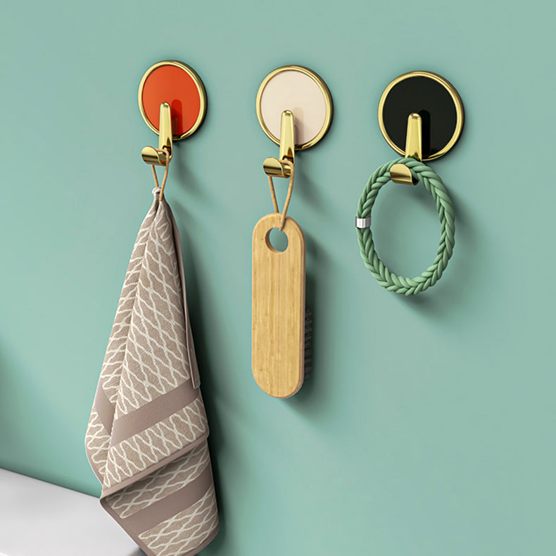 BowLift | Contemporary 8-piece bathroom set 2.91 inch high bathrobe hooks