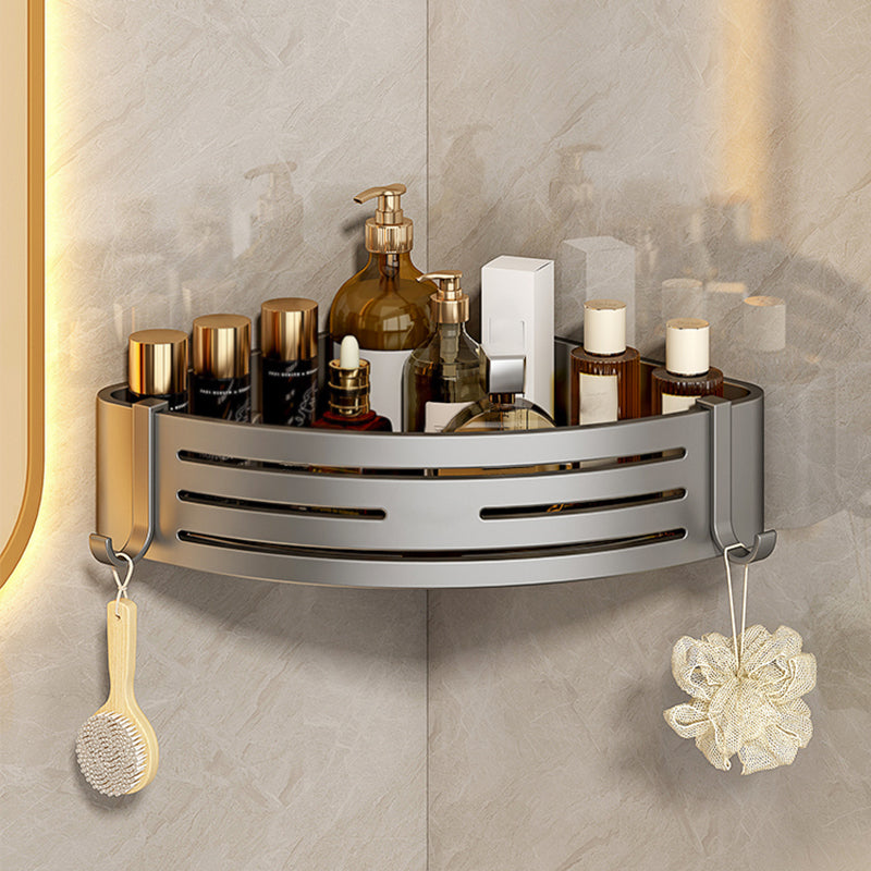 BowLift | 3-piece bathroom accessory set Contemporary aluminum bathroom shelf