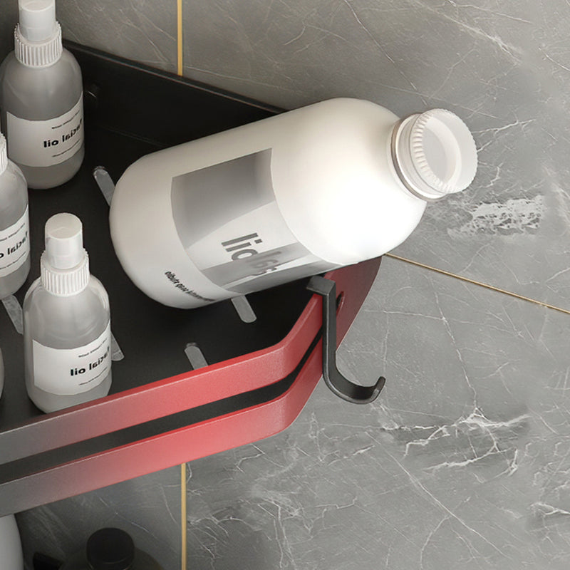 BowLift | Modern 2/3-piece Bathroom Set Stainless Steel Triangle Bath Shelf made of Aluminum
