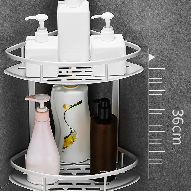 BowLift | Contemporary Metal Bathroom Accessories Hardware Set with Bathroom Shelf