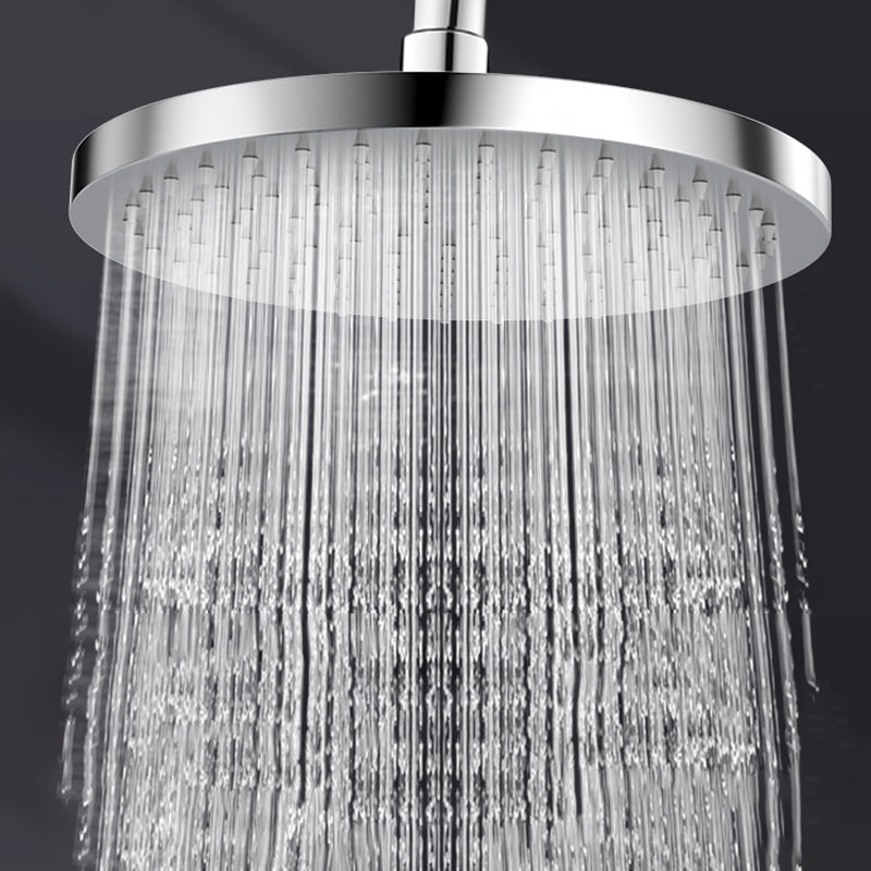 BowLift | Metal Shower Combo Contemporary Fixed Shower Head with Round and Rectangular Shape