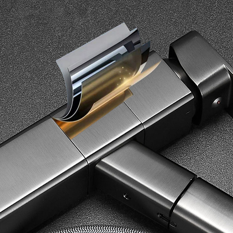 BowLift | Bathroom Vessel Faucet Swivel Spout Single Handle Faucet with Pull-Out Spray Head