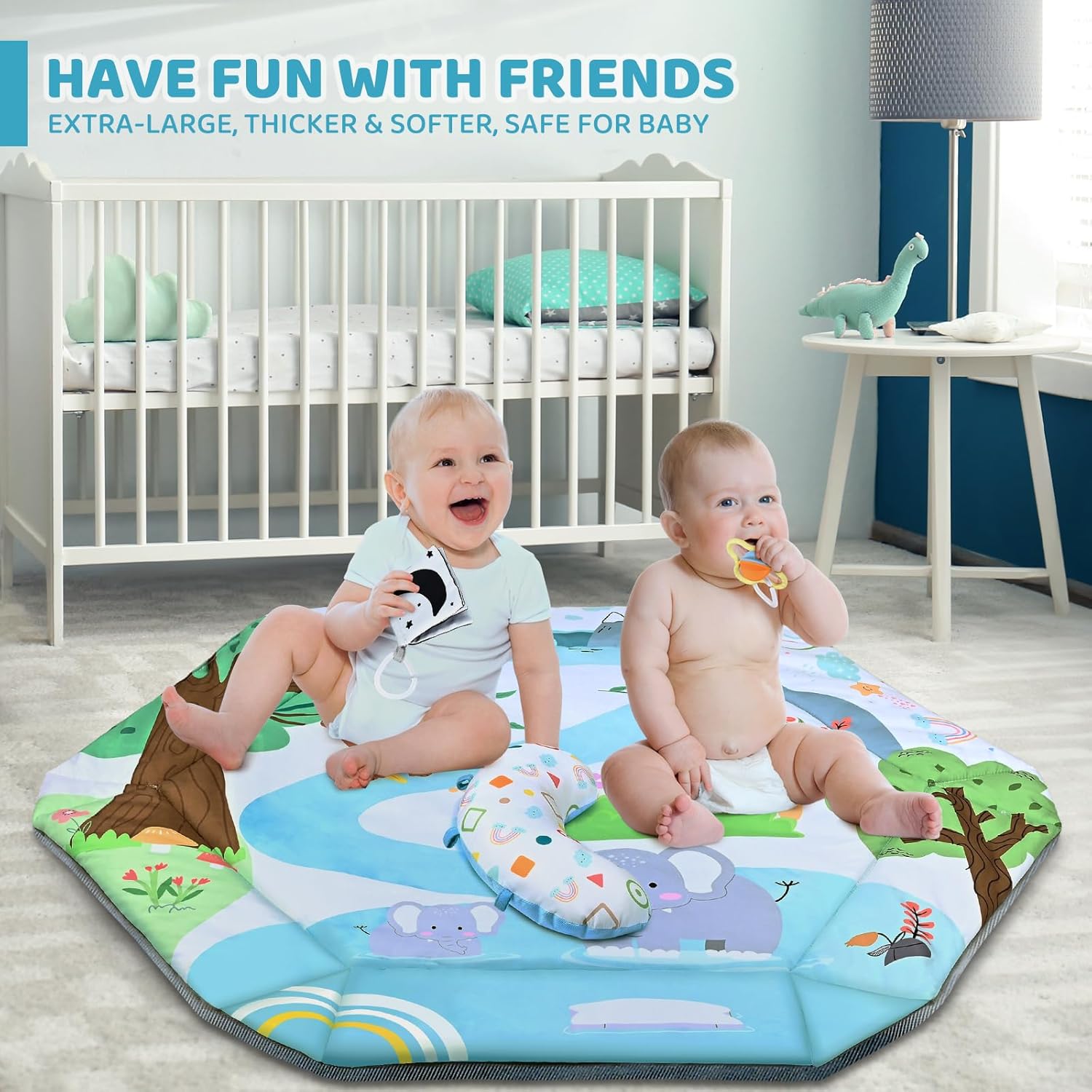 BowLift | 8-in-1 Baby Play Mat & Ball Pit with 6 Toys – A Complete Development Gym for Infants