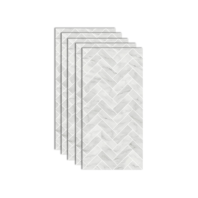 BowLift | Plastic Peel and Stick Wall Tile Waterproof Single Panel Wallpaper with Rectangular Form