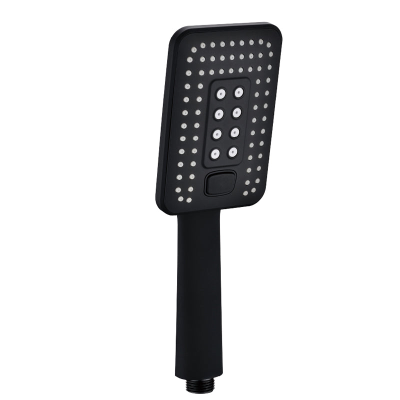 BowLift | Contemporary Metal Handheld Shower Head Square 3 Settings Spray Head