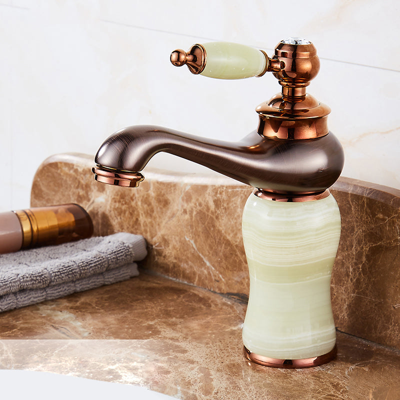 BowLift | Luxury Ship Basin Faucet Lever Handle Round Ship Basin Bathroom Faucet