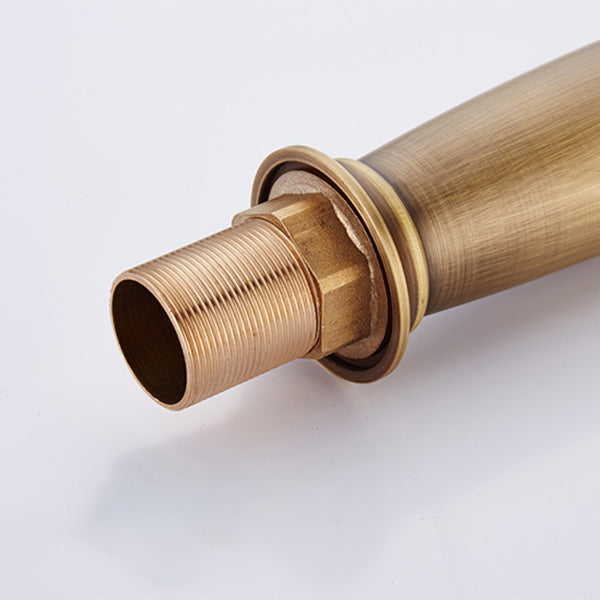 BowLift | Round Basin Faucet Bathroom Faucet Single Lever High Arc Basin Faucet