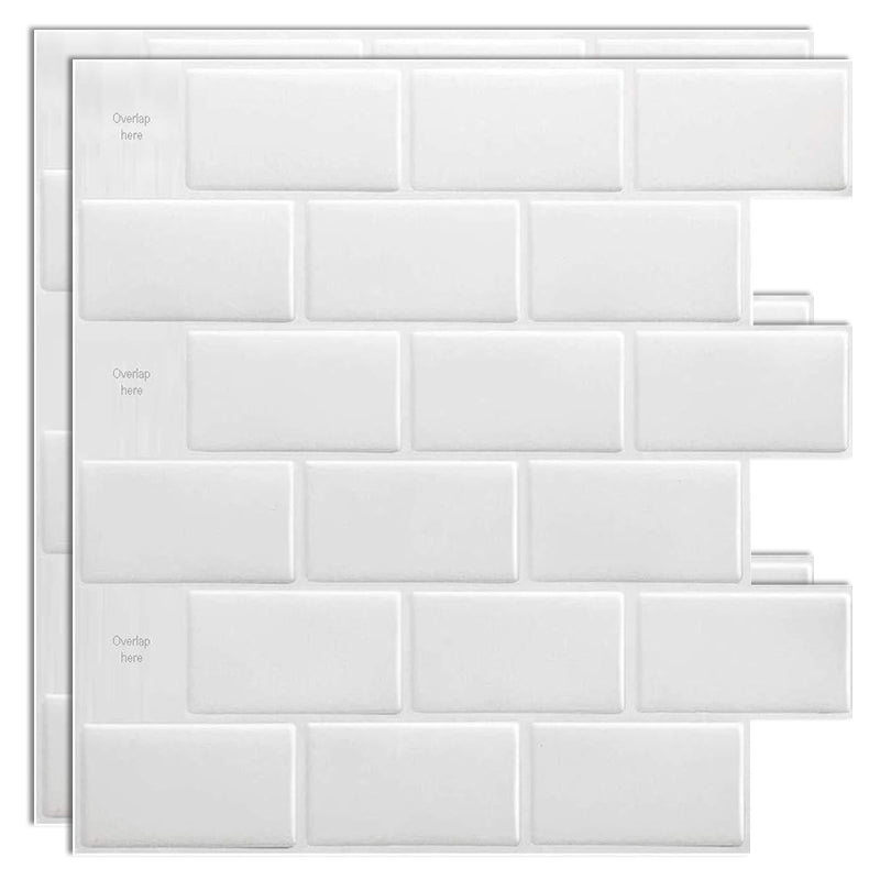 BowLift | Plastic Peel & Stick Subway Tile Modern Simple Peel & Stick Subway Tile