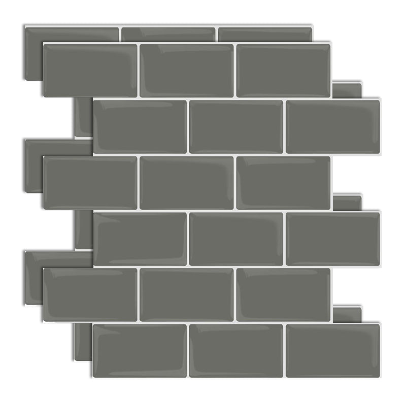 BowLift | Plastic Peel & Stick Subway Tile Modern Easy Peel & Stick Subway Tile