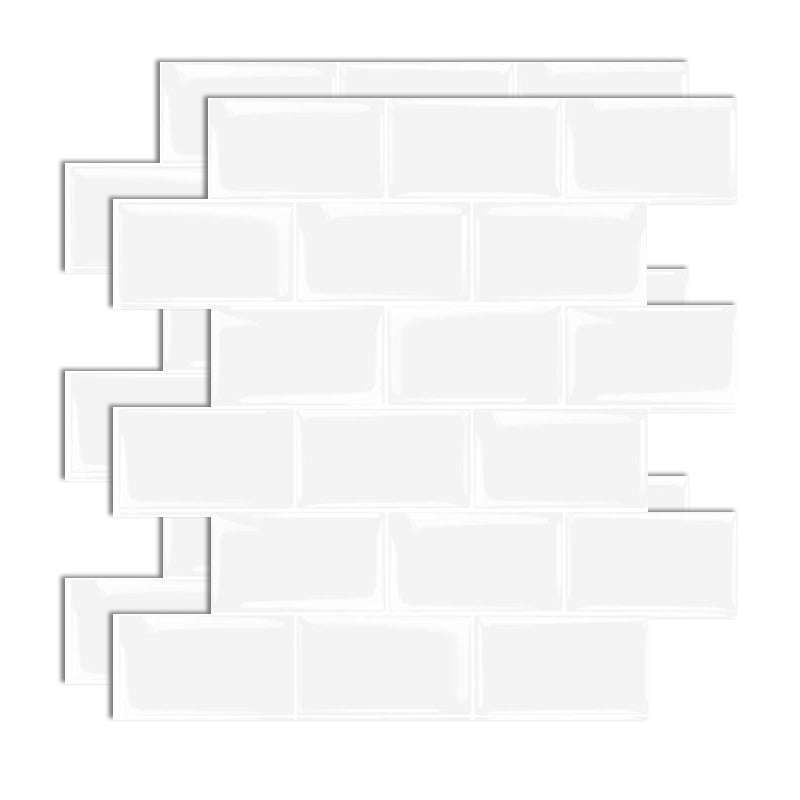 BowLift | Plastic Peel & Stick Subway Tile Modern Easy Peel & Stick Subway Tile