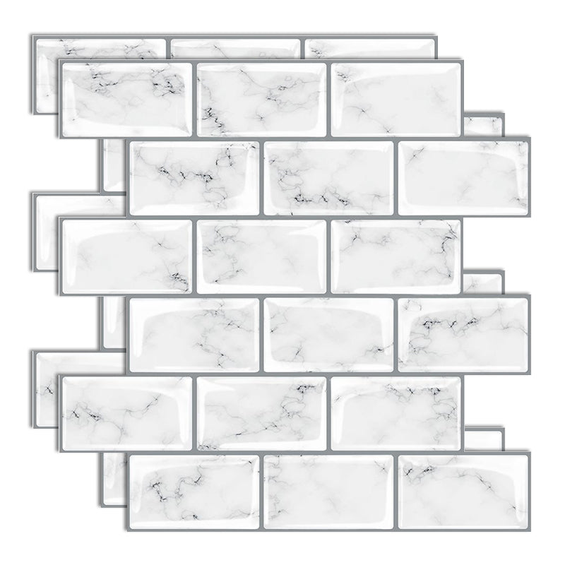 BowLift | Plastic Peel & Stick Subway Tile Modern Simple Peel & Stick Subway Tile