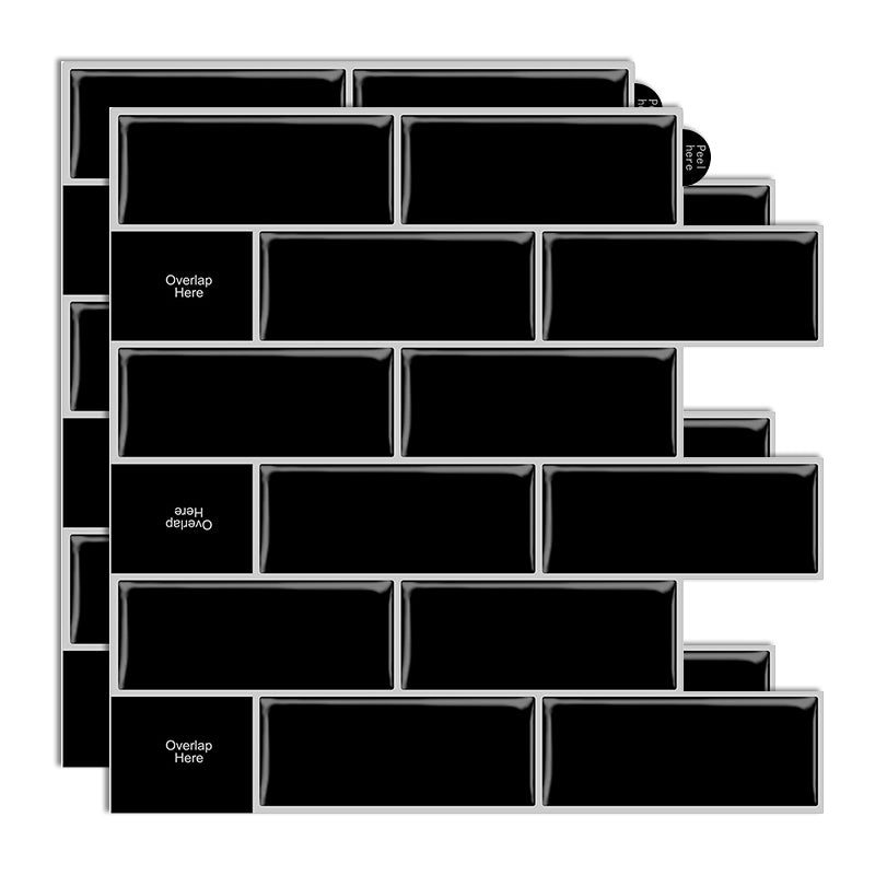 BowLift | Plastic Peel & Stick Subway Tile Modern Simple Peel & Stick Subway Tile