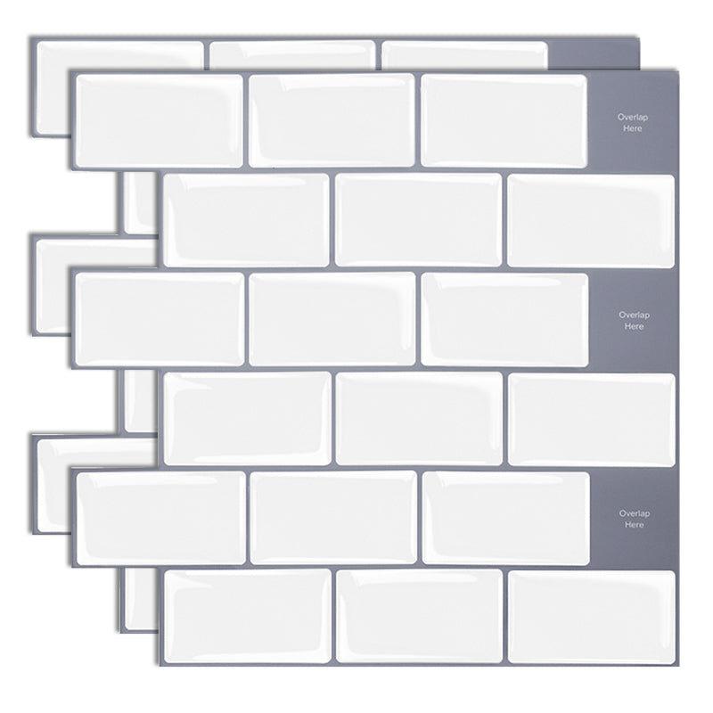 BowLift | Plastic Peel & Stick Subway Tile Modern Simple Peel & Stick Subway Tile
