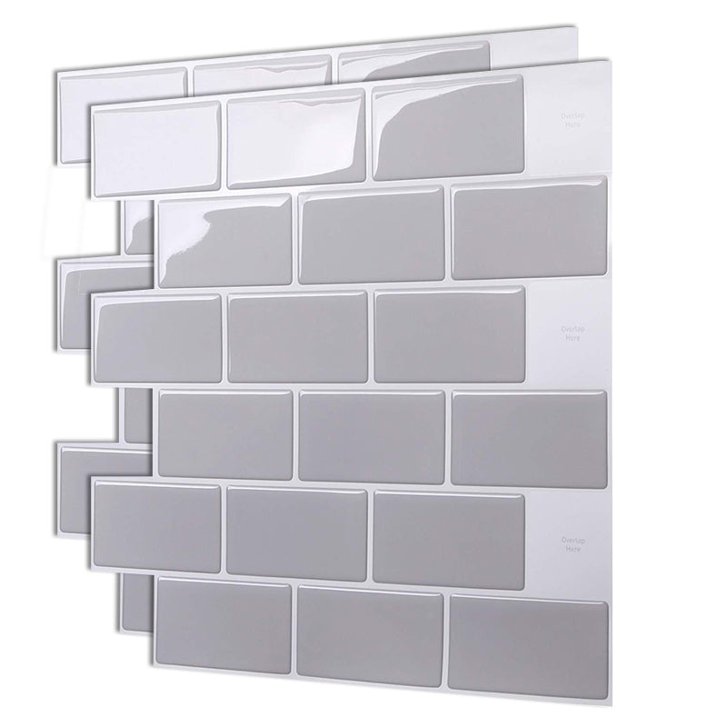 BowLift | Plastic Peel & Stick Subway Tile Modern Easy Peel & Stick Subway Tile