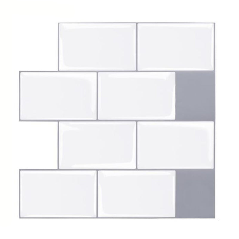 BowLift | Plastic Peel and Stick Tiles Subway Tiles Wallpapers for Kitchen and Bathroom
