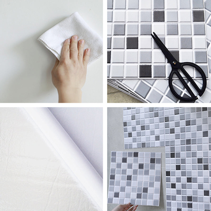 BowLift | Waterproof Peel & Stick PVC Mosaic Tiles Mosaic Tiles Wallpaper
