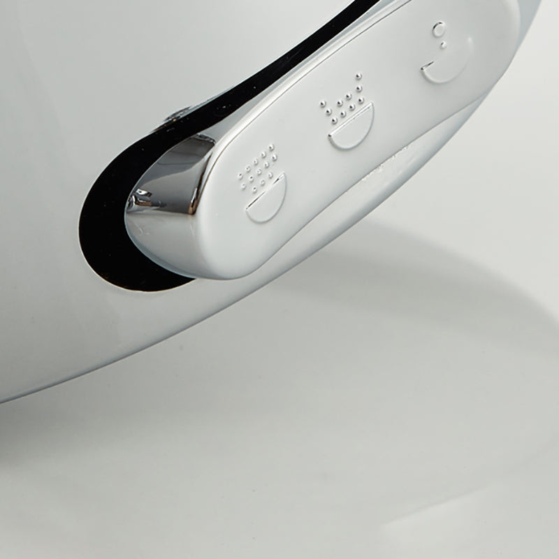 BowLift | Contemporary 3 Jet Shower Head Adjustable Spray Pattern Rotatable Handheld Shower