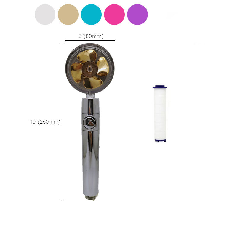 BowLift | Contemporary Handheld Supercharged Shower Head Round Spray Head
