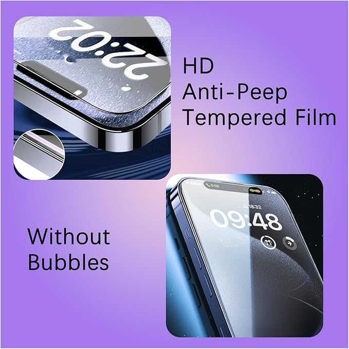 BowLift | iShield Privacy – 3-in-1 Privacy Glass Film for iPhone