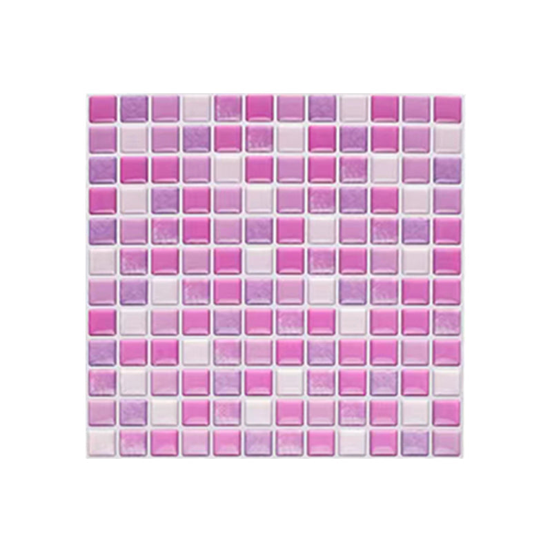 BowLift | Plastic Peel & Stick Mosaic Tile Waterproof Peel & Stick Mosaic Tile with Square Shape