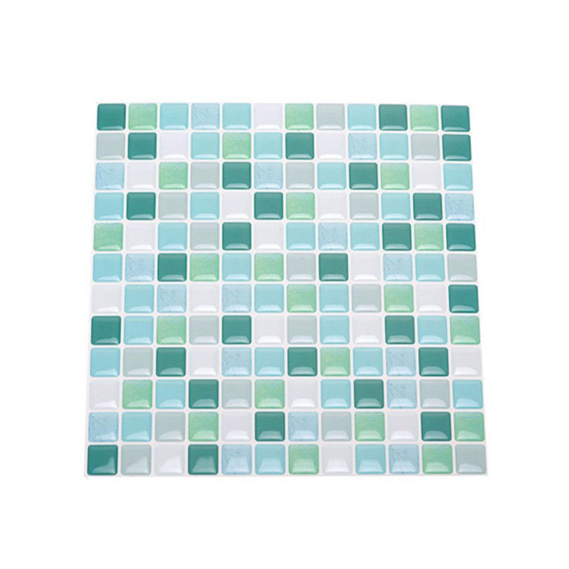 BowLift | Plastic Peel & Stick Mosaic Tile Waterproof Peel & Stick Mosaic Tile with Square Shape
