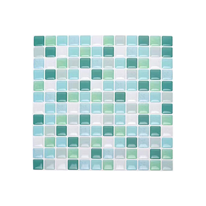 BowLift | Plastic Peel & Stick Mosaic Tile Waterproof Peel & Stick Mosaic Tile with Square Shape