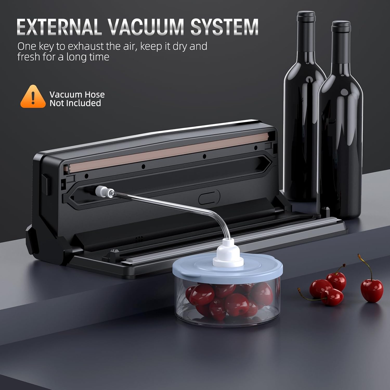 BowLift | 8-in-1 Vacuum Sealer with Built-in Cutter